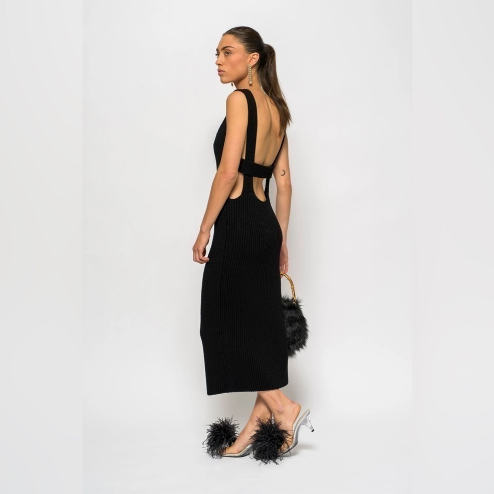 Khaite The Alessia Dress in Black